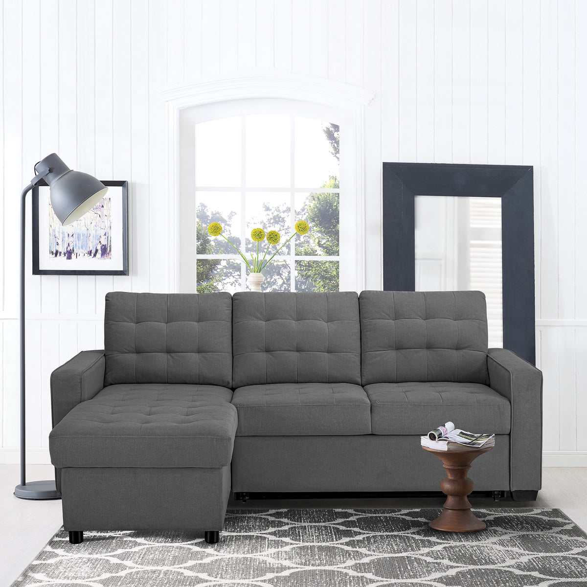 Braxton Convertible Sectional – Lifestyle Solutions Braxton Convertible Sectional – Lifestyle Solutions