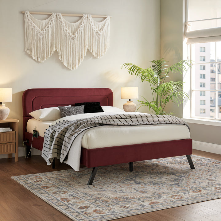 Adaline Upholstered Bed