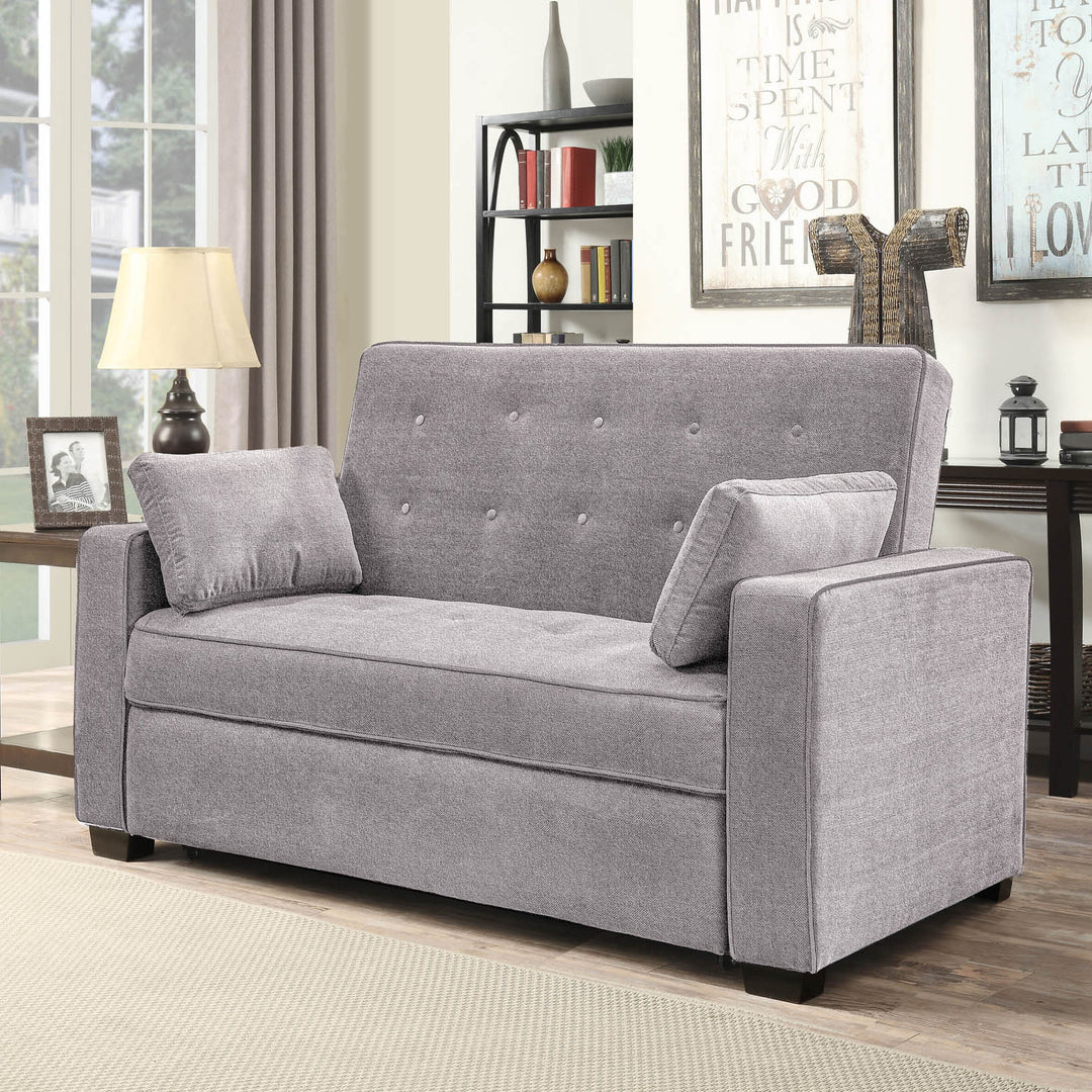 Luonto Charleston 2-Seater King \u0026 Queen Sofa Sleeper with Level Function –  Jennifer Furniture, image size:1080x1080