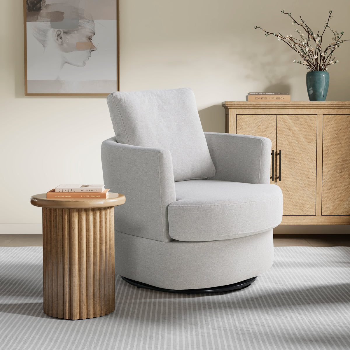 Ember Swivel Accent Chair – Lifestyle Solutions