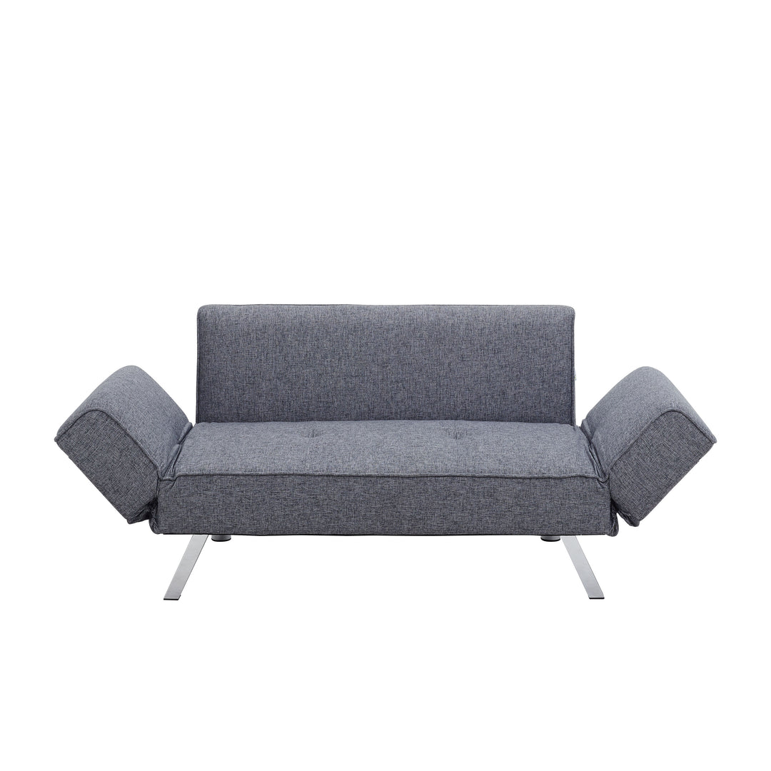 Serta molecule convertible sofa bed with pillows discount